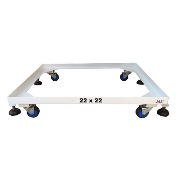 JASDONE® Heavy Duty Stands 22" x 22" inches / TOP Load Washing Machine / for All Brand / 7kg, 7.5kg / JASDONE Grip Stand & Trolley