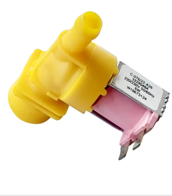 Whirlpool Washing Machine Water Inlet Valve Original – Yellow Color