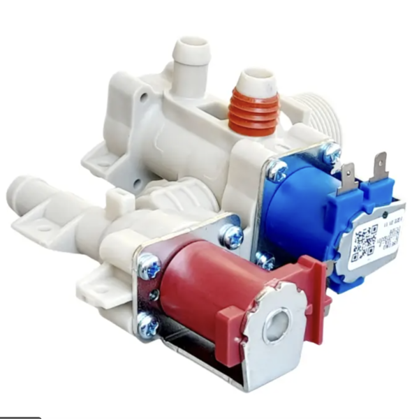 Inlet Valve 12V DC for LG Fully Automatic Washing Machine Red/Blue – Genuine Spare Parts