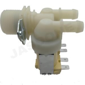 JASDONE® 2 Way Inlet Valve Suitable and Compatible with Samsung & IFB Front Load Washing Machine (White & Cream Colour)