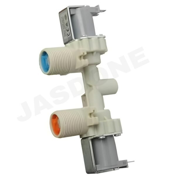 JASDONE® 2 Way Inelt Valve Hot & Cold Suitable And Compatible With LG Washing Machine (Match & Buy)