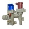 JASDONE® 2 Way Inlet Valve Suitable Compatible With LG Top Load Washing Machine (Red/Blue) DC