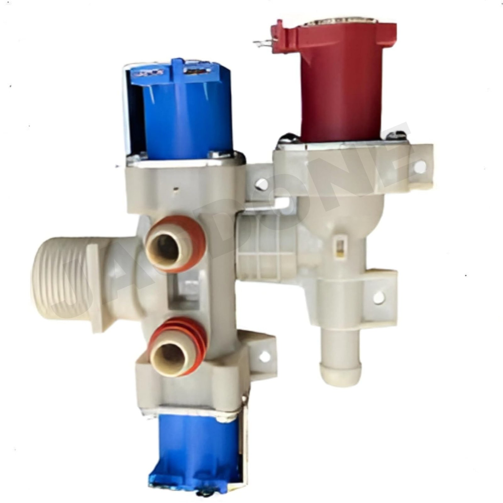 JASDONE® 3 Way Inlet Valve | Feed Valve Suitable and Compatible with LG Fully Automatic Washing Machine 12 Volt DC (Match & Buy)