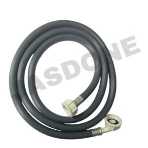 JASDONE ® 3 meter grey Inlet Hose pipe for Washing machine and Dishwasher Suitable and Compatible with BOSCH & IFB and more (3 meter)