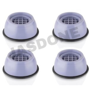 JASDONE ® Washing Machine Stand, Furniture Base Stand Fridge/washing machine for Single Door and Double Door Vibration pad (Pack of 4) (Grey)