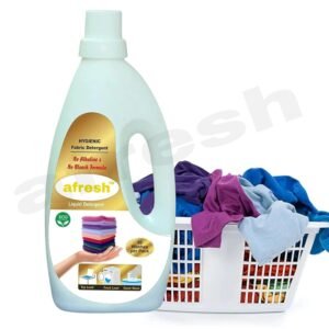Afresh ™ 1000ml Liquid Detergent Matic | No Alkaline No Bleach formula | Suitable for Top Load | Front load | Bucket wash compatible with IFB BOSCH LG SAMSUNG and more